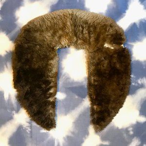 vintage fur shrug